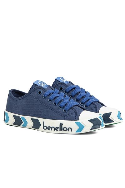 Benetton ®| BN-90620-Navy Blue - Women's Sneakers