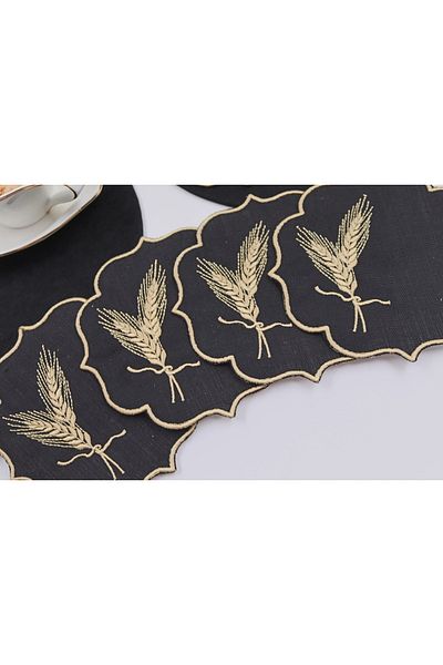 vipceyiz 6-Piece Spike Patterned Presentation Napkin