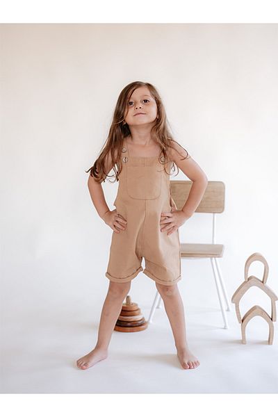 Fluffyboon Children's Salopet - Camel