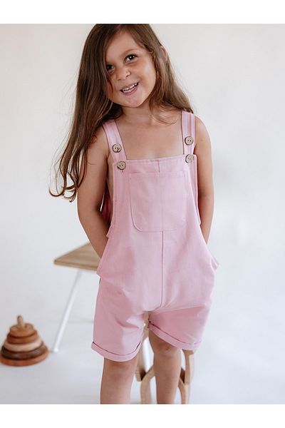 Fluffyboon Children's Salopet - Dusty Rose