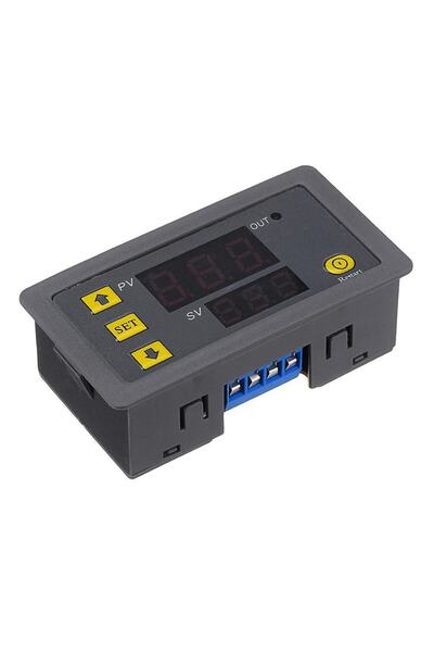Bmairclean Dijital Timer Ekranlı 220V Zaman Ayarlı Röle Modülü Sn/dk/saat