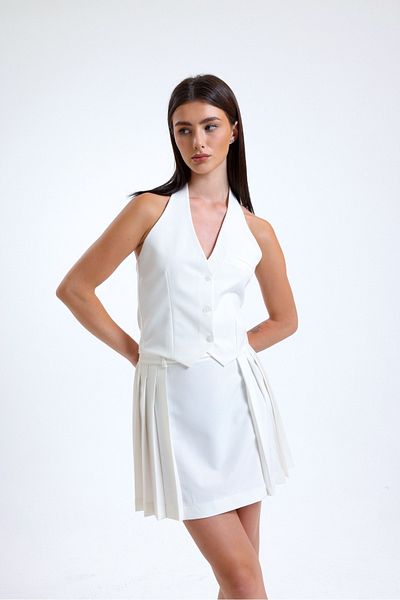 nevv HALTER COLLAR VEST