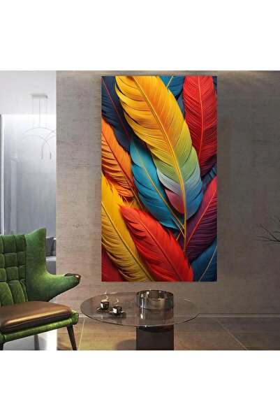 EMİLART RENKLİ TONLARDA DEV BOYUT VİP KANVAS TABLO