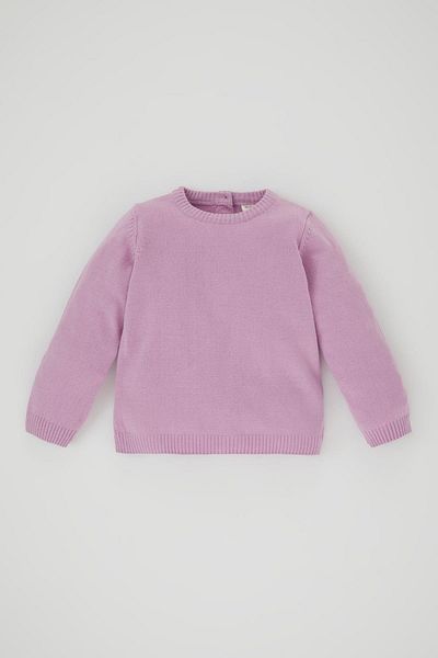 DeFacto Baby Girl Regular Fit Crew Neck Sweater X8187A223Au