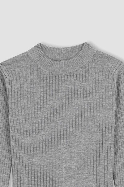 DeFacto Kız Çocuk Bisiklet Yaka Kazak A2292a823wn