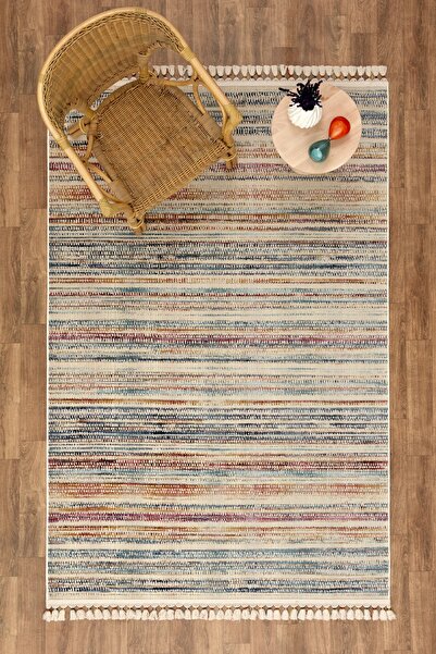 Kaşmir Halı 7/24 Kilim Ve Jüt Meşe Salon Mutfak Halısı Yolluk Kilim