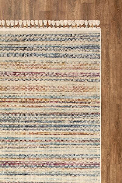 Kaşmir Halı 7/24 Kilim Ve Jüt Meşe Salon Mutfak Halısı Yolluk Kilim