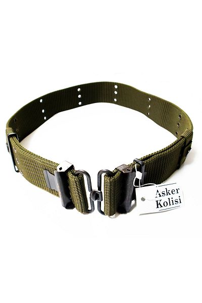Asker Kolisi Palaska tricotată perforată kaki (CUREA MODEL JÖAK)