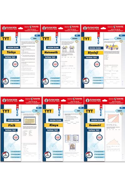 ÖZDEBİR YAYINEVİ ÖZDEBİR YAYINLARI TYT YAPRAK TEST SAYISAL SET (MATEMATİK, GE...