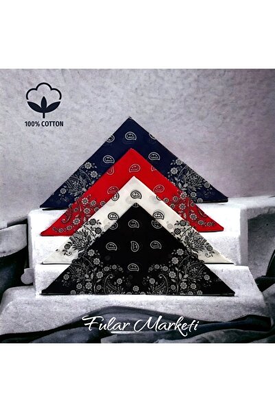 BANDANA MARKETİ 100% βαμβακερό μοτίβο μπαντάνα 4 κατηγορίας