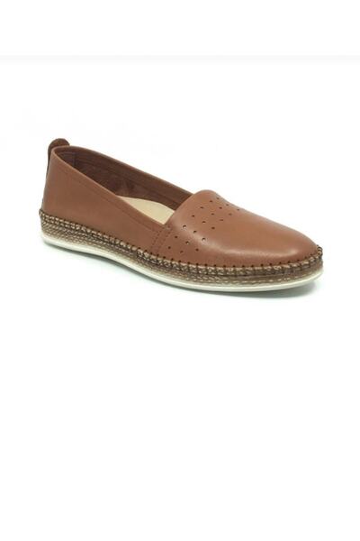 Saygıner Deri Delikli Ortopedik Babet