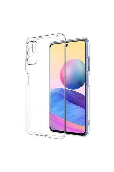 Gpack Xiaomi Poco M3 Pro 5G Kılıf Kamera Korumalı Şeffaf Silikon