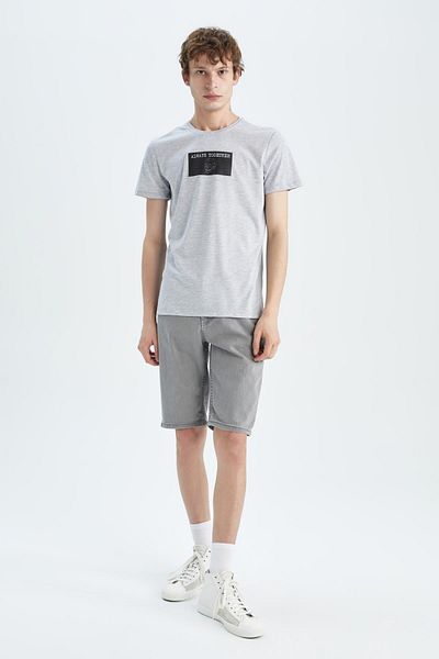 DeFacto Slim Fit Jean Bermuda