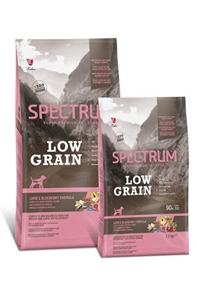 Spectrum Low Grain Puppy Kuzu Etli ve Yaban Mersinli Yavru Köpek Maması 12 KG
