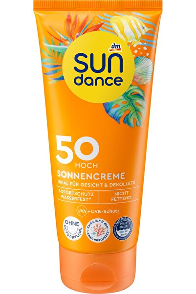 DM sun dance sonnencreme 50 faktör 100 ml
