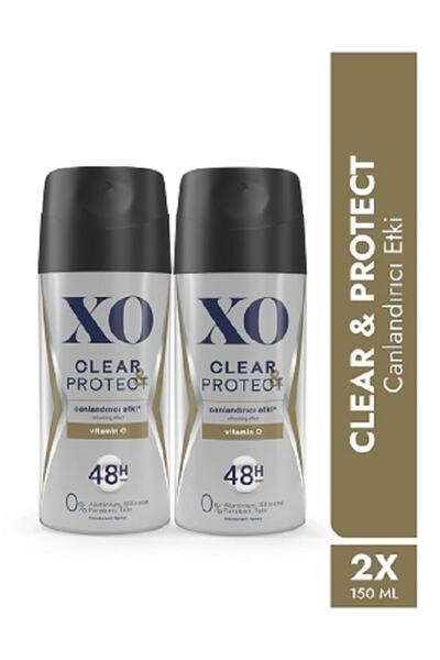 Xo Clear&Protcet Men Deo X 2 Adet