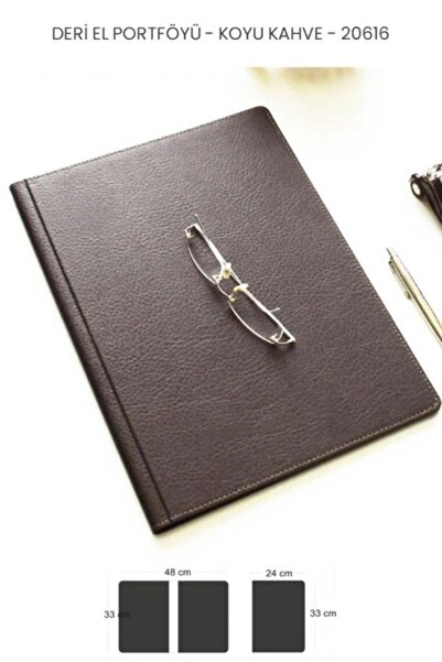 Tabac Deri El Portföyü - Koyu Kahve - 20616