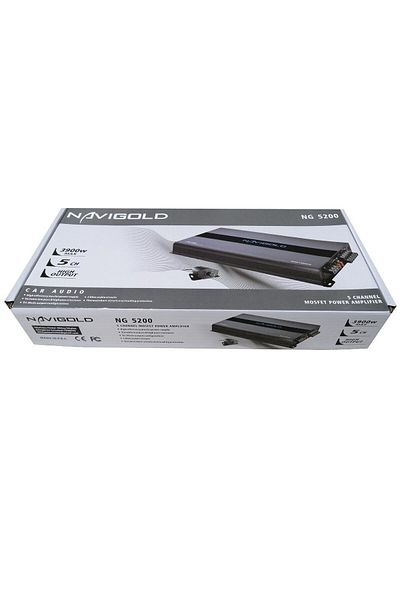 Navigold Garage World Navigold NG-5200 5 Channel Amplifier 60W+150W RMS 3900W Mosfet