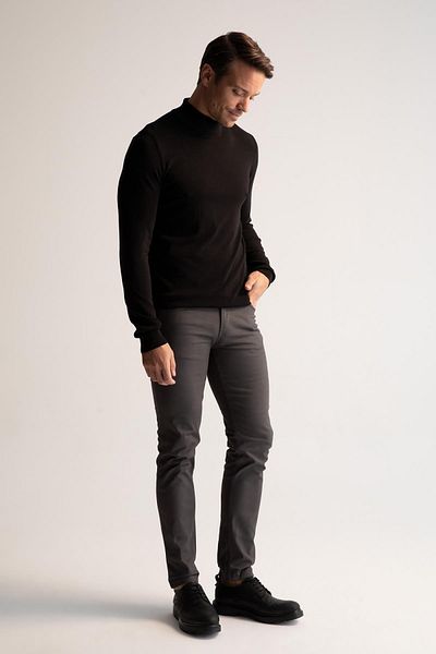 DeFacto Pulover Premium Regular Fit Half Turtleneck Turtleneck Tricotaj