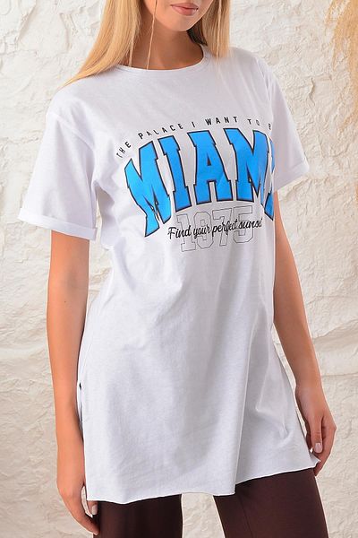 ESPİNA ΓΥΝΑΙΚΕΙΟ T-Shirt MIAMI PRINTED