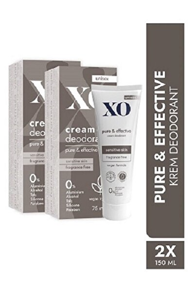 Xo Krem Deodorant Kokusuz 75 ml X 2 Adet