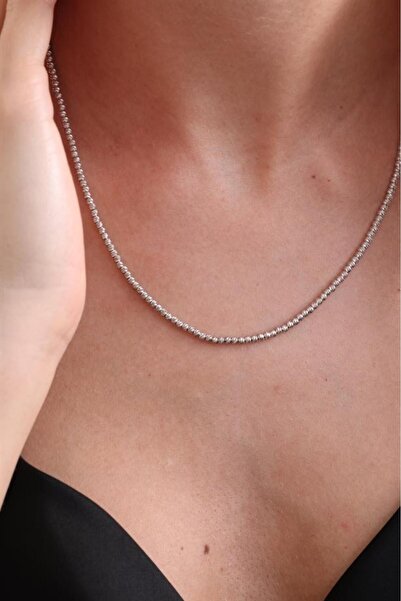 Silvano Jewelry 925 Ayar Dorika Toplu Gümüş Kolye
