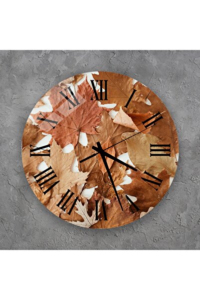 TekTablo ساعة حائط، ساعة حائط زجاجية، موديلات ساعات لغرفة المعيشة 36x36 سم 7T846874199