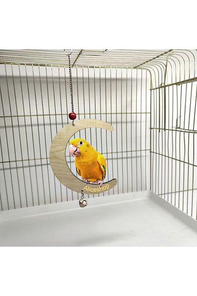 Alice Roost Swing for Cockatiels and Birds of Their Size