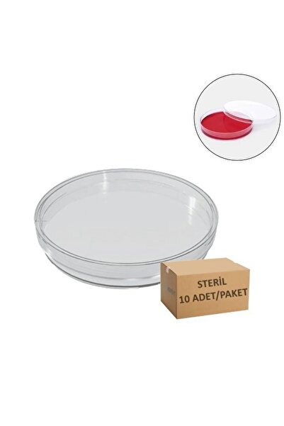 Fıratmed Petri Kabı Kutusu 60mm Steril -10 Adetlik Set