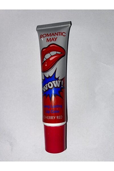 WOW أحمر شفاه رومانتيك بير مقشر باللون الأحمر الكرزي 15 جرام