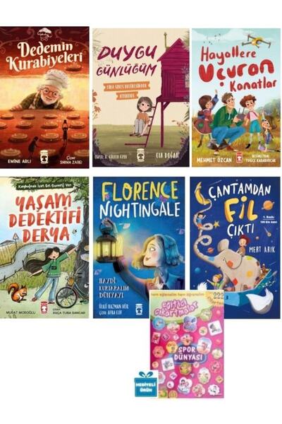 Timaş Çocuk SporHedyeli Dedemin Kurabiyeleri Duygu Günlüğüm Yaşam Dedektifi D...