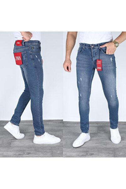 monamour ERKEK SLİM FİT LİKRALI PANTOLON