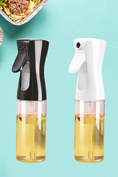 Comprox 2Li 230ml Sağlıklı Cam Sprey Yağdanlık Sıvı Yağ Spreyi Yağlık Yağ Tas...