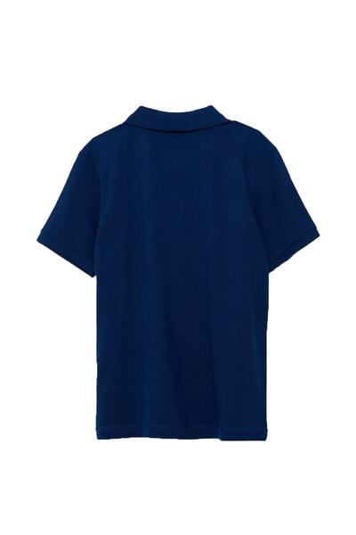 Your Fashion Style Boy's Polo Collar Cotton Basic T-Shirt