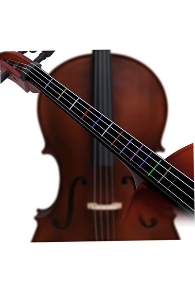 happypotam 3/4 tam boy keman-nota-etiket-kolay öğrenme-sticker-klavye-çıkartm...