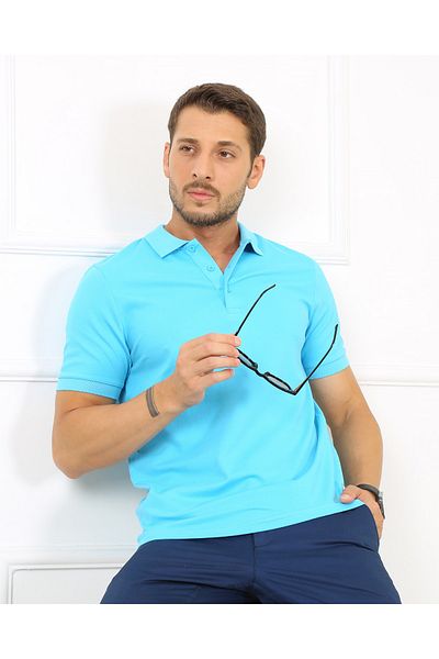 UOMOPARK TRIOU BĂRBAȚI 2061 PREMIUM LYCRAL PİKE POLO GÂT