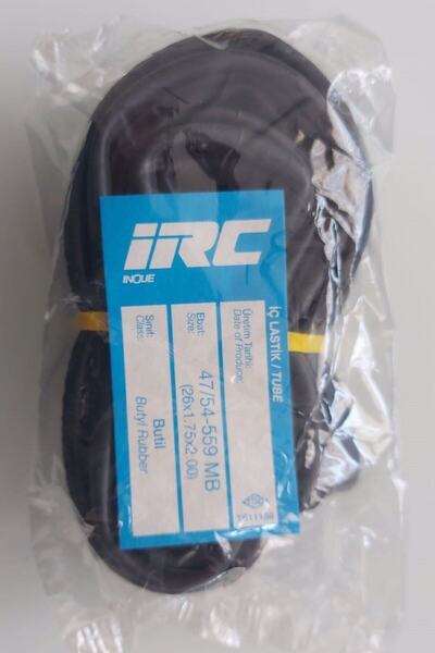 IRC 26 Jant Bisiklet Iç Lastik/ Yerli Üretim 26x1.75x2.00 / 26x1.95x2.00