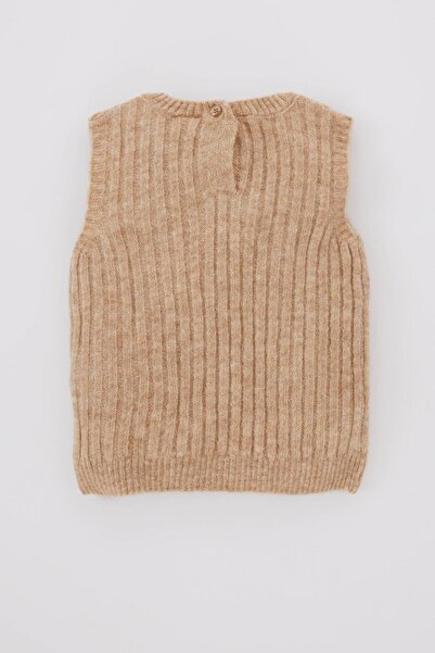 DeFacto Baby Girl Crew Neck Knitwear Sweater