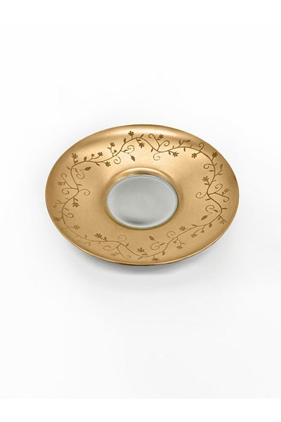 Narin Antares - Tea Plate - Matte Gold