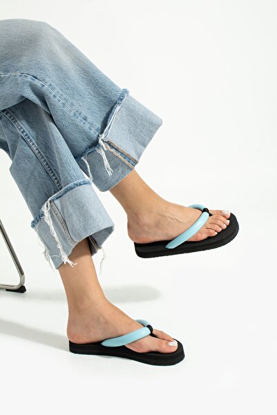 Bermody Olivia Blue Soft Flip Flops δεν πονάει Γυναικείες παντόφλες παραλίας ...