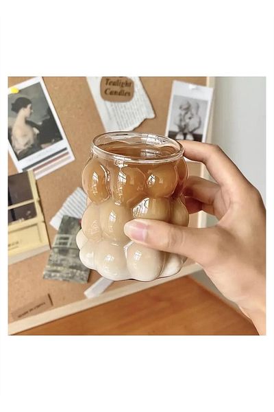NT Handmade Bead Shape Heat Resistant Borosilicate Glass | Coffee And Presentation Glass