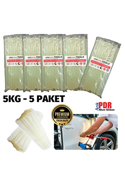 ARIKPDRTOOLS BOYASIZ GÖÇÜK ONARIM SİLİKONU PDR SİLİKONU 5 KG - 5 PAKET