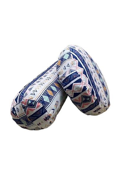 REMEGE Σετ μαξιλαριών γιόγκα με μοτίβο Mandala και μαξιλαριών γιόγκα διπλό
