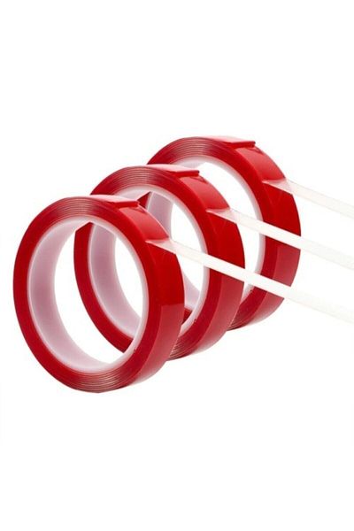 gürler oto kılıf ve aksesuar Silicone Ift Sided Mounting Tape 10mm X 10Mt 1 Piece