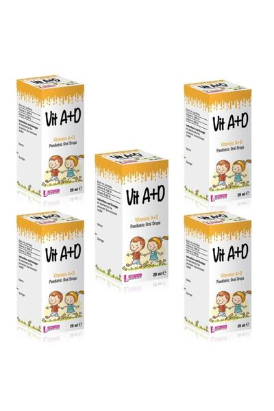 LedaPharma Ledavit A+D - 20 مل مجموعة من 5 قطع