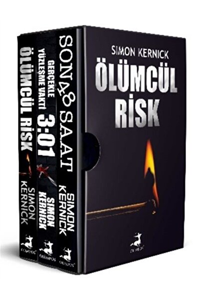 Olimpos Yayınları Simon Kernick Seti - Geri Sayım Başladı (3 Kitap Takım) - S...