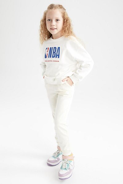 DeFacto Κοριτσίστικο φούτερ Nba New York Knicks Crew με λαιμόκοψη