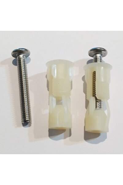 banyosepeti Serel Klozet Kapağı Menteşe Dübel Seti Serel Klozet Kapağı Alt Me...