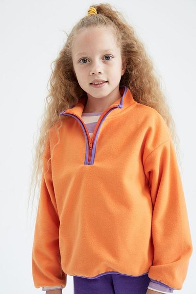DeFacto Rollkragen-Sweatshirt für Mädchen