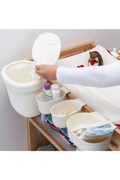Deneme Zamanı Ikea Önsklıg Alt Değiştirme Kapları, Beyaz